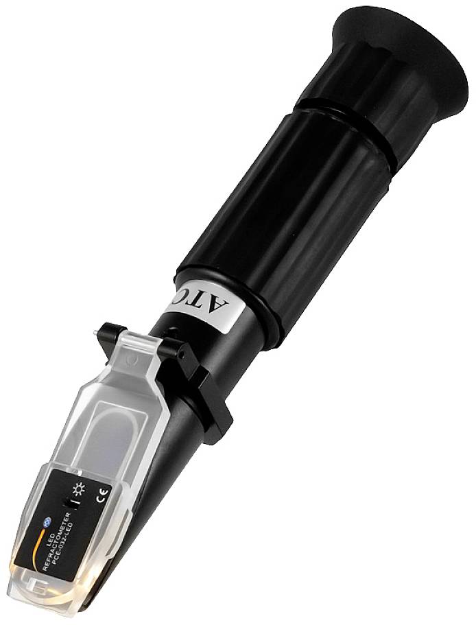 PCE Instruments Brix refraktométer LED világítással