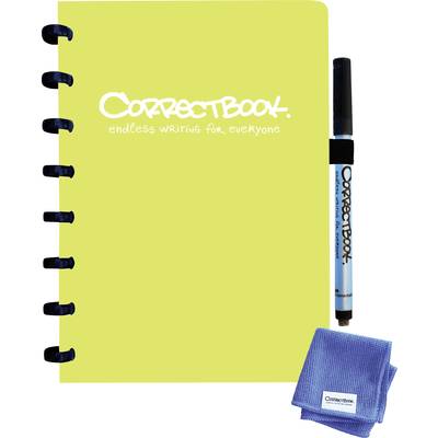 Correctbook DIN A5 lime green blanko DIN A5 lime green blanko Jegyzettömb  Lime zöld  DIN A5