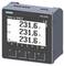 Egy Siemens PAC3120 feszültségmérő három fázisértéket mutat: L1 231,6V, L2 231,6V, L3 231,6V.