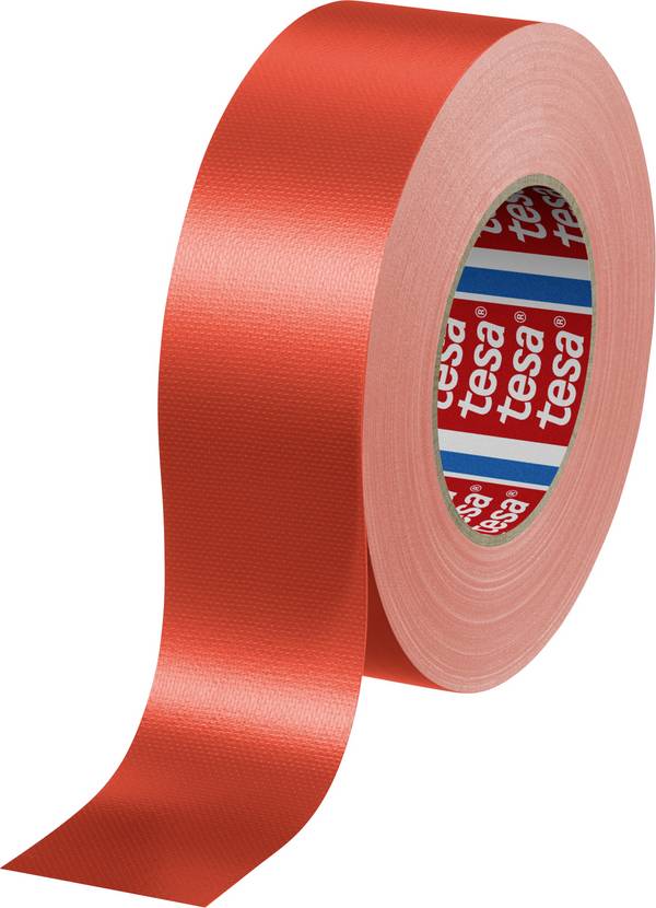 tesa  56359-00003-00 Szövet ragasztószalag  Piros (H x Sz) 25 m x 38 mm 1 db
