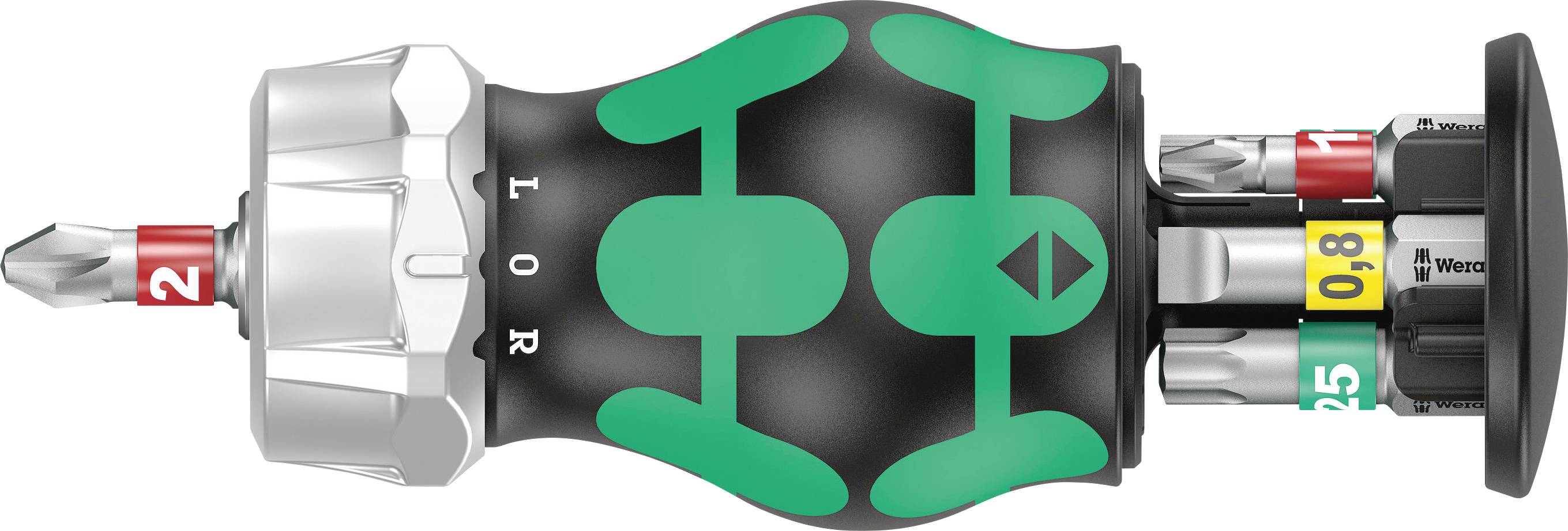 Wera Kraftform Kompakt Stubby Magazin RA 1 Bit készlet