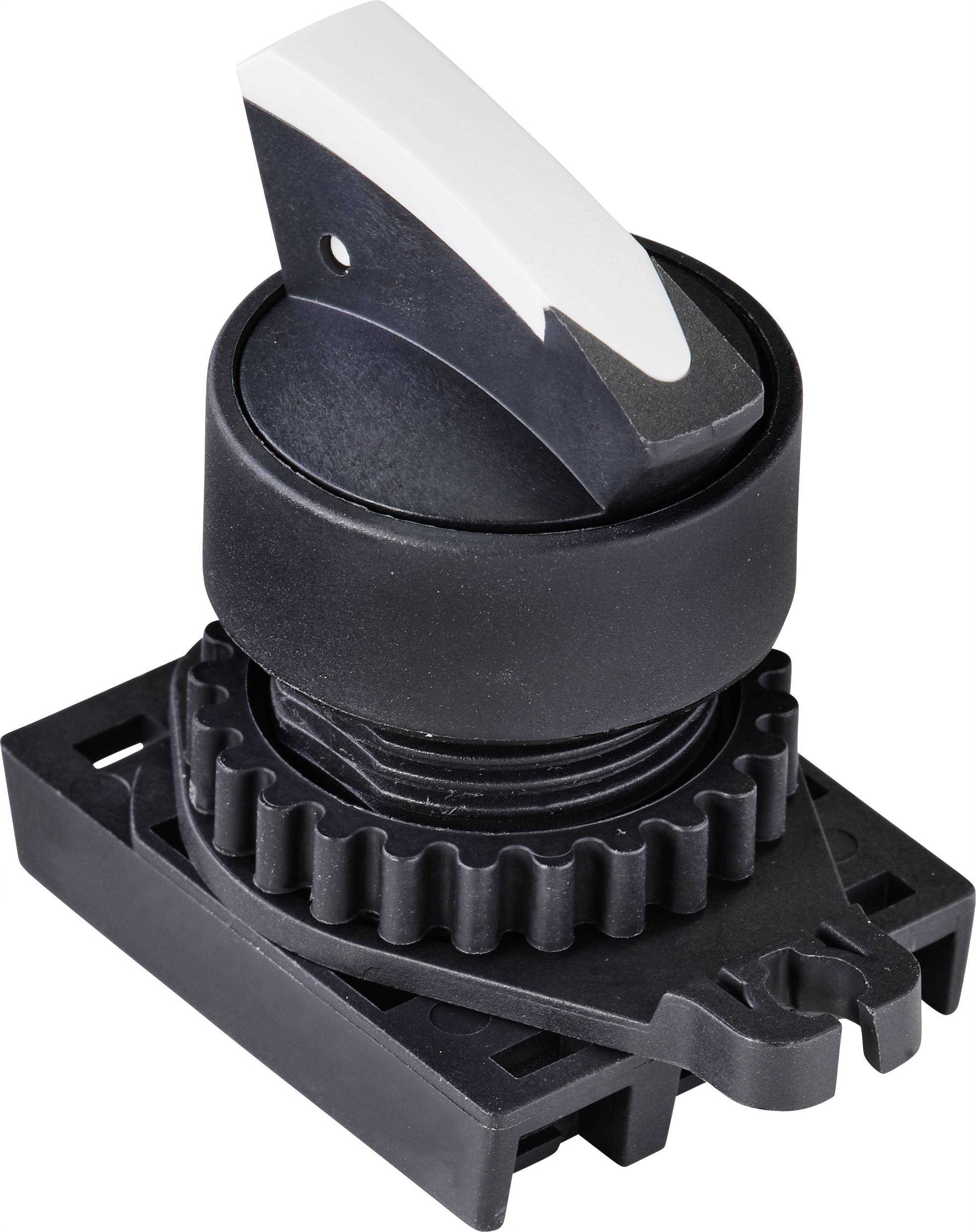 TRU COMPONENTS TC-9860136 S2SRN-S5W Választógomb Pecek Fehér 2 x 60 ° 1 db