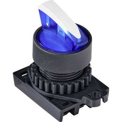 TRU COMPONENTS TC-9860160 S2SRN-L5B Választógomb Pecek Kék 2 x 60 ° 1 db