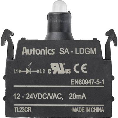TRU COMPONENTS SA-LDGM LED elem Zöld 12 V, 24 V 1 db
