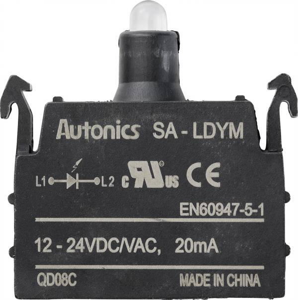 <br>  <br>  TRU COMPONENTS<br>  <br>  SA-LDYM<br>  <br>  LED elem<br>  <br>  <br>  <br>  <br>  <br>  Sárga<br>  <br>  <br>  <br>  12 V, 24 V<br>  <br>  1 db<br>  <br>  <br>  <br>
