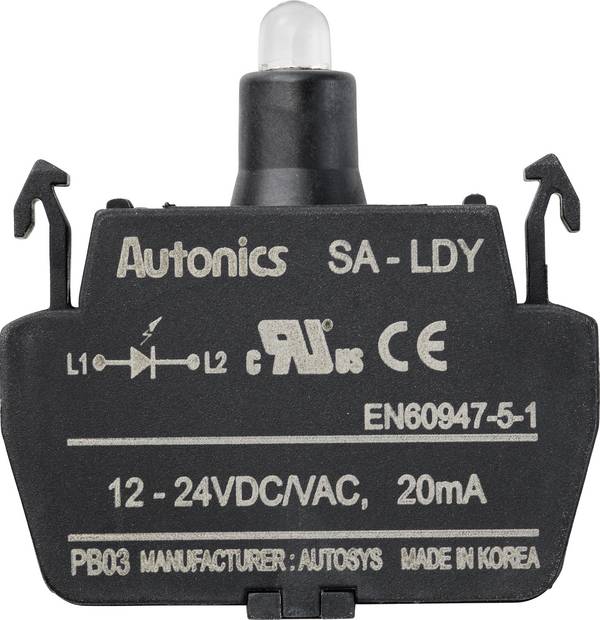 TRU COMPONENTS SA-LDY LED elem   Sárga  12 V, 24 V 1 db