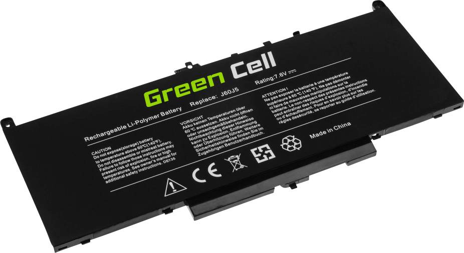Green Cell Notebook akku J60J5 7.6 V 5800 mAh Dell