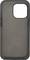 'Szürke, robusztus mobiltelefon tok csúszásmentes felülettel, alkalmas iPhone modellekhez. A hátoldalán gravírozott "BERLIN" logó.'