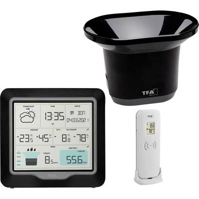 TFA Dostmann RAIN PRO 35.1160.01 Vezeték nélküli időjárásjelző állomás Előrejelzés 12 - 24 órás
