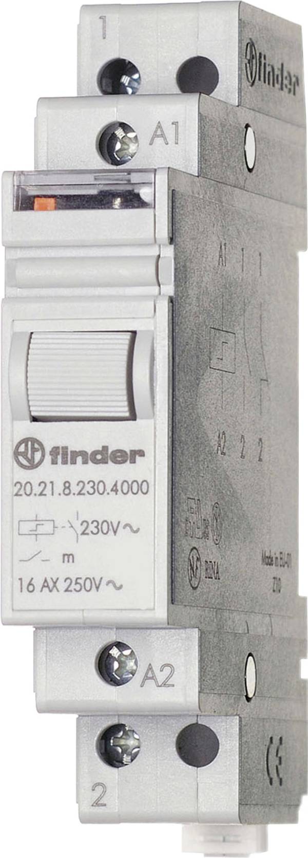 Áramlöket kapcsoló Kalapsín Finder 20.21.8.110.4000 1 záró 110 V/AC  4000 VA darab 1 db