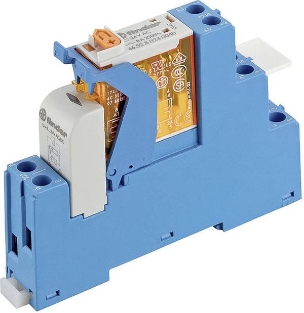 Finder 4C.02.8.110.0060 Csatoló relé 110 V/AC 8 A 2 váltó 1 db