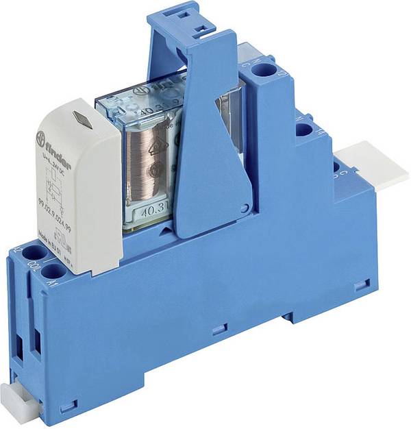 Finder 48.51.7.024.0050 Csatoló relé 24 V/DC 10 A 1 váltó 1 db