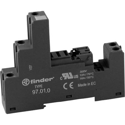 Finder 97.01.0 Reléfoglalat (H x Sz x Ma) 64.9 x 15.8 x 82.9 mm 10 db