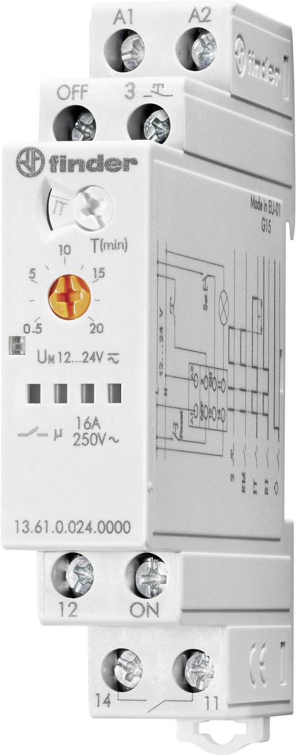Áramlöket kapcsoló Kalapsín Finder 13.61.0.024.0000 1 váltó     1 db