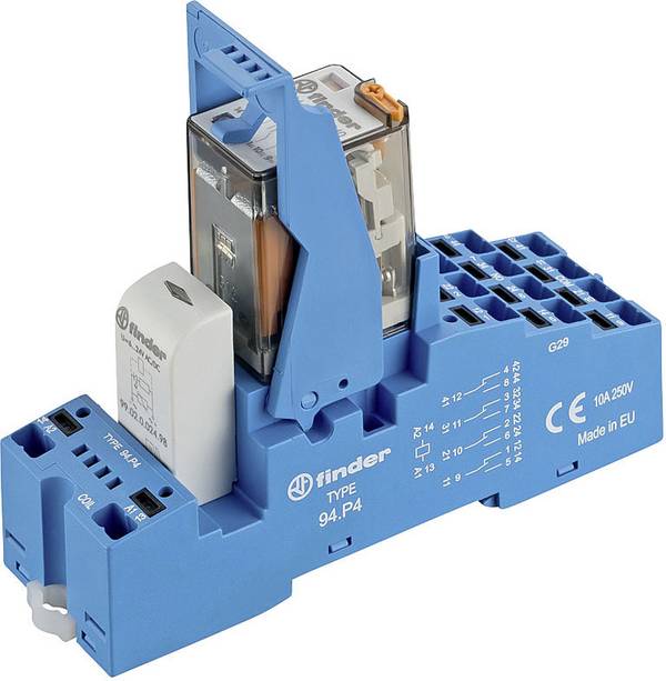 Finder 58P481105060 Csatoló relé 110 V/AC 7 A 4 váltó darab 10 db