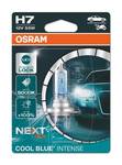 OSRAM COOL BLUE® INTENSE H7, + 100%-kal nagyobb fényerő, akár 5000K, halogén fényszóró lámpa, LED megjelenés, egyetlen buborékfólia (1 lámpa)