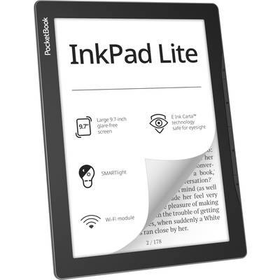 PocketBook InkPad Lite E-könyv olvasó 24.6 cm (9.7 coll) Sötétszürke
