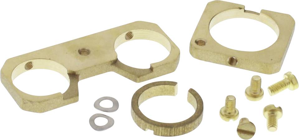 Wiska Erdungs-KIT 407/2EC2+1EC1 10105606 Accessoire de mise à la terre avec raccord à vis laiton 1 pc(s) Piece