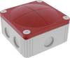 Wiska 10102628 Leágaztató doboz (H x Sz x Ma) 110 x 110 x 66 mm Piros IP66/IP67 3 db
