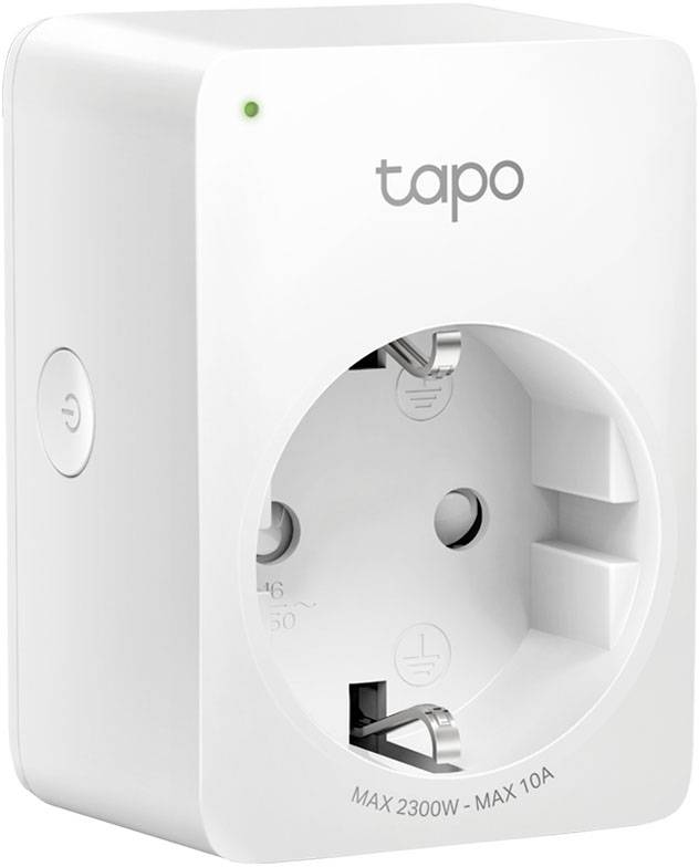 TP-LINK Tapo P100(1-pack) Tapo P100(1-pack) Vezeték nélküli kapcsoló készlet Bluetooth 1 db Aljzat dugó-0
