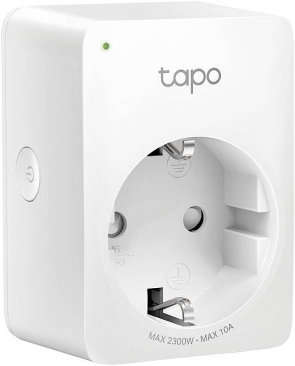 TP-LINK Tapo P100(1-pack) Tapo P100(1-pack) Vezeték nélküli kapcsoló készlet Bluetooth   1 db Aljzat dugó