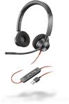 Poly headset Blackwire C3320-M binaurális USB-A duó készlet