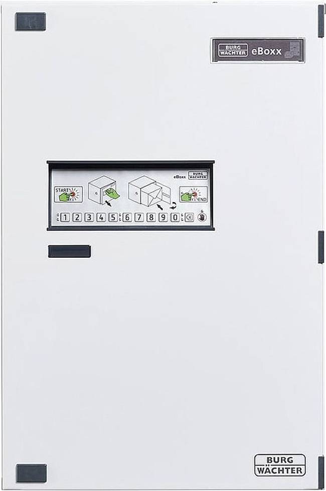Burg Wächter 41920 eBoxx E 635 W Csomag levélszekrény Fehér