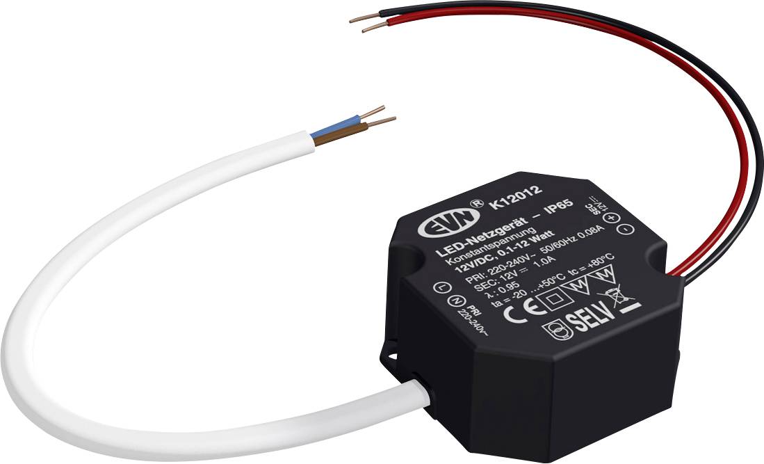 Fehér beépített LED lámpa felszereléséhez szükséges rugókat, valamint a mellékelt ábra szerint leválasztott meghajtót és kitett vezetékeket mutat.