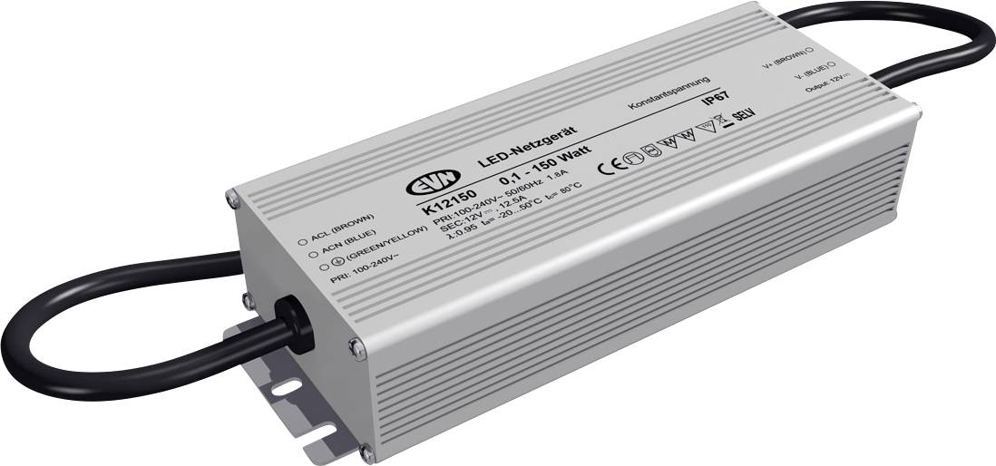 EVN K12150 LED transzformátor Állandó feszültségű 12 V/DC 1 db