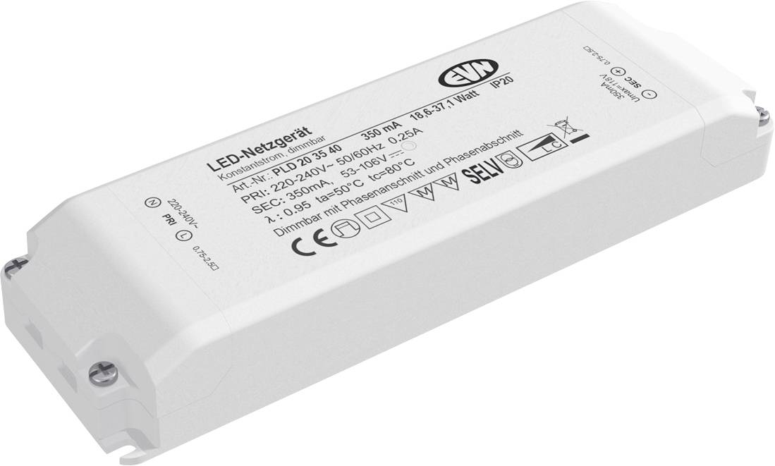EVN PLD203540 LED meghajtó Állandó áramú 350 mA