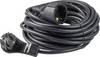 AS Schwabe 51022 Áram Hosszabbítókábel Fekete 10 m H05VV-F 3G 1,5 mm²