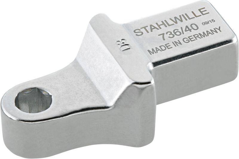 Fém adapter a 'STAHWILLE' típustól, 736/40-es modell, felirat: 'MADE IN GERMANY'.