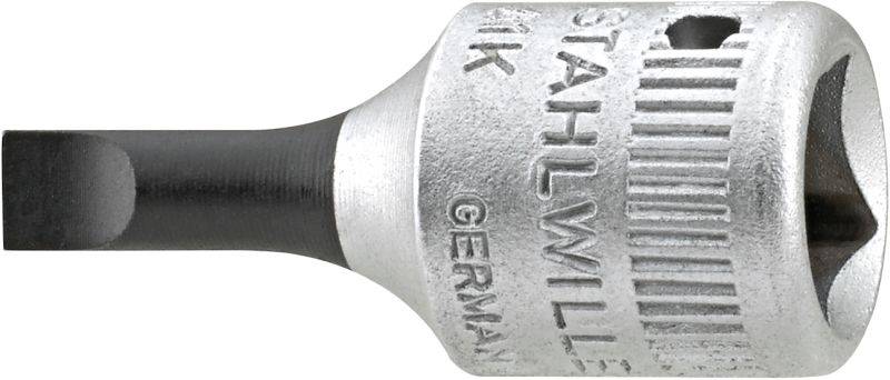 Stahlwille 41 K 0.6X3.5 SCHRAUBENDREHEREINSATZ 1/4 ZOLL 01280006 1/4 (6.3 mm) Csavarhúzó betét 1/4 (6,3 mm)