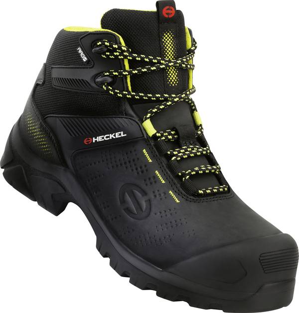 Heckel MACCROSSROAD 3.0 S3 HIGH 6731338  Biztonsági csizma S3 Cipőméret (EU): 38 Fekete, Sárga 1 pár