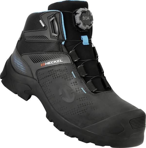 Heckel MACCROSSROAD 3.0 S3 HIGH BOA 6736336  Biztonsági csizma S3 Cipőméret (EU): 36 Fekete, Sárga 1 pár
