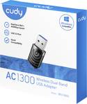 AC1300 USB nagy nyereségű WiFi adapter WU1300