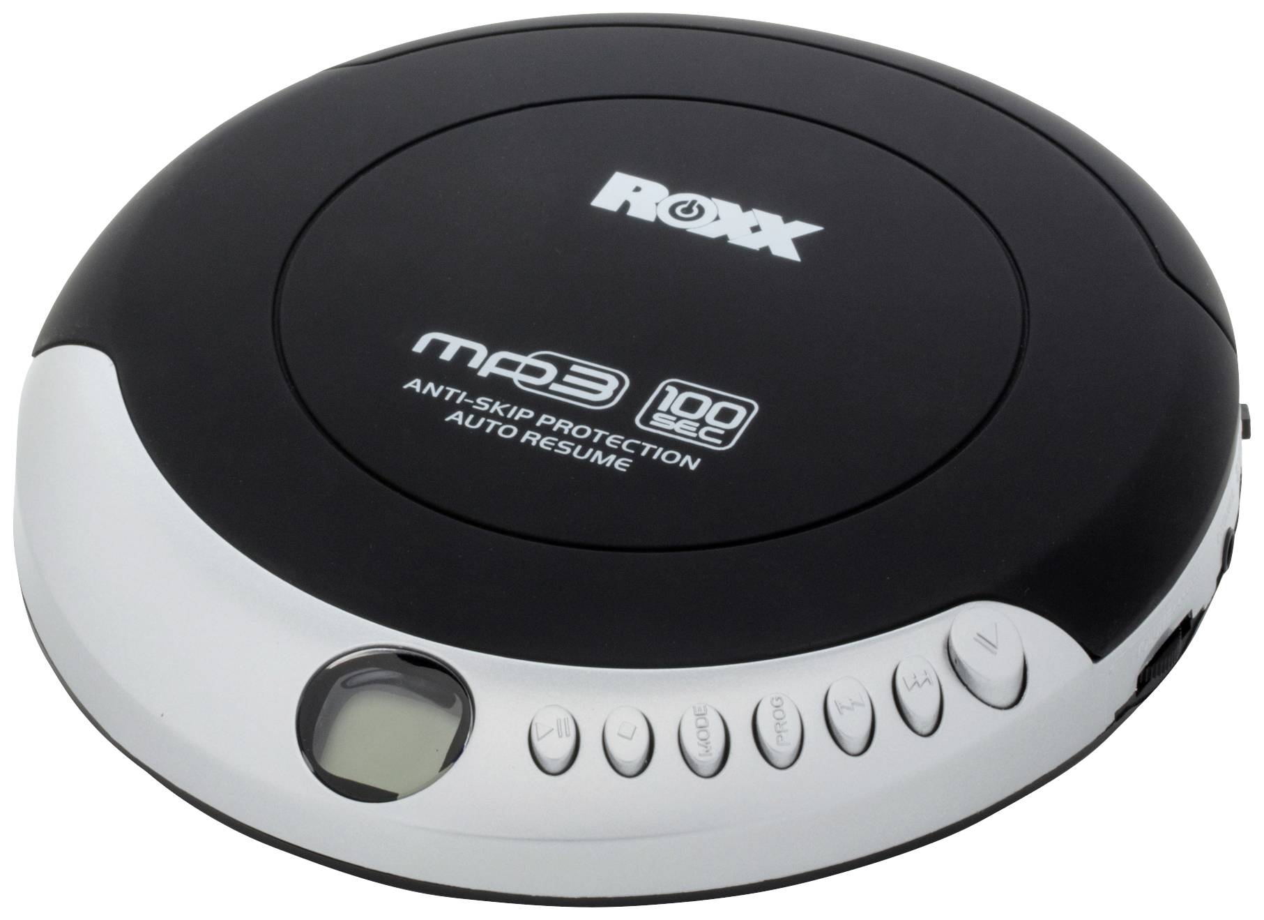 Roxx PCD 501 Hordozható CD lejátszó CD, MP3 Fekete-0