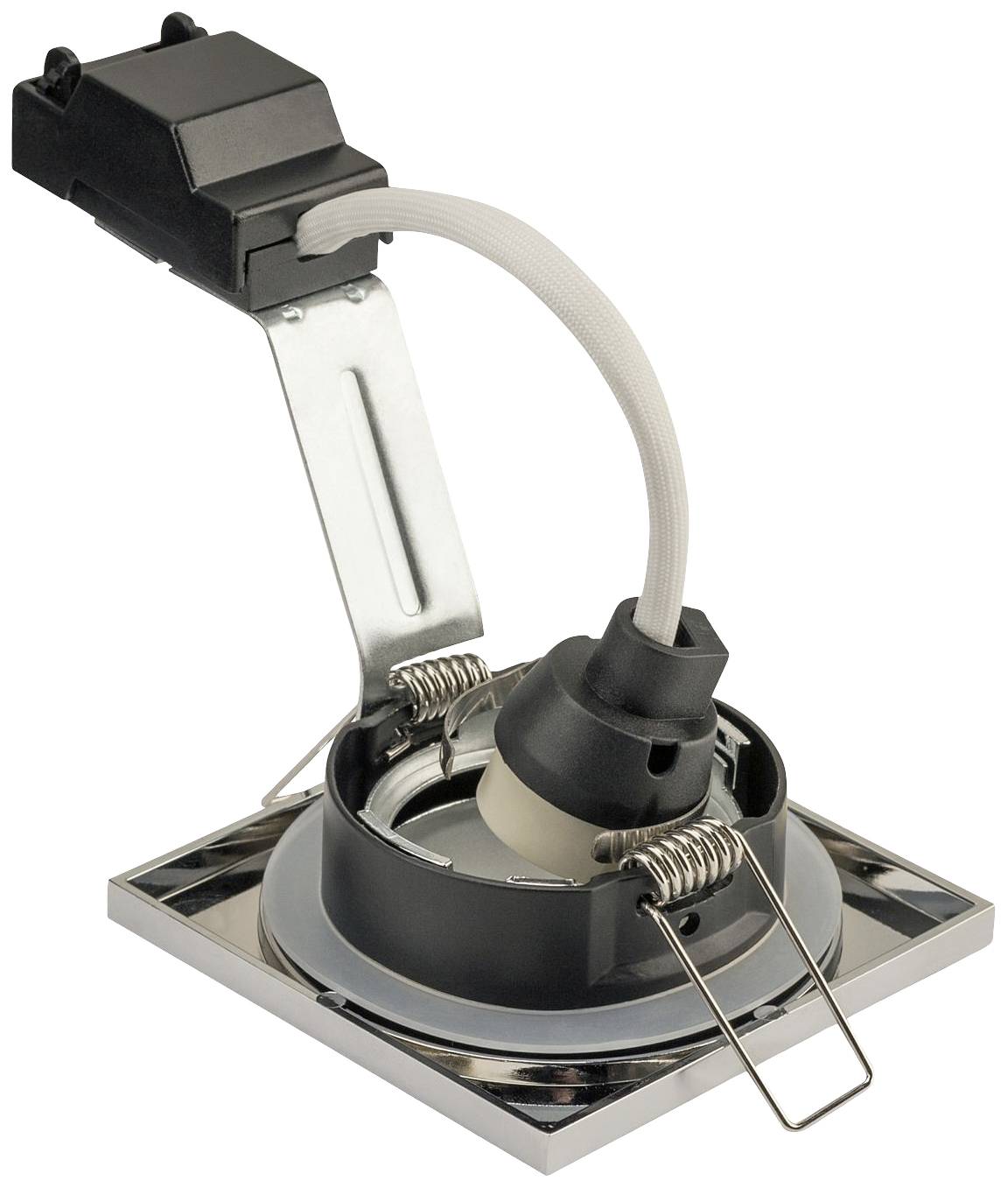 SLV 1001170 DOLIX OUT LED-es beépíthető lámpa GU10 50 W Króm-1