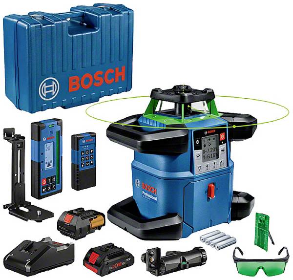 Bosch Professional GRL 650 CVHG Rotációs lézer Kalibráció (ISO)  Hatótáv (max.): 650 m