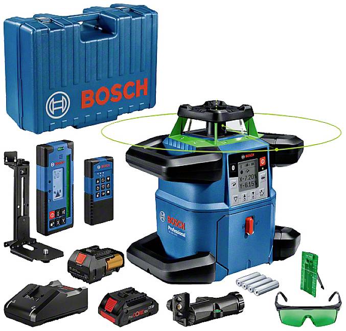 Bosch Professional GRL 650 CVHG Rotációs lézer Kalibráció (ISO) Hatótáv (max.): 650 m
