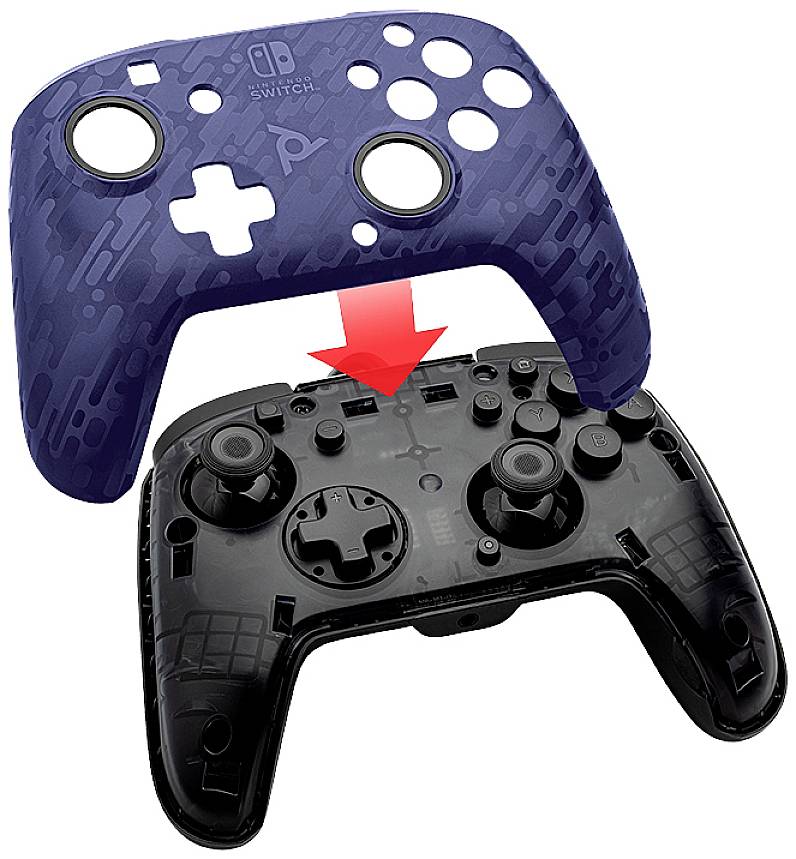 PDP 500-134-EU-CM02 Kontroller Nintendo Switch Terepszínű kék-7