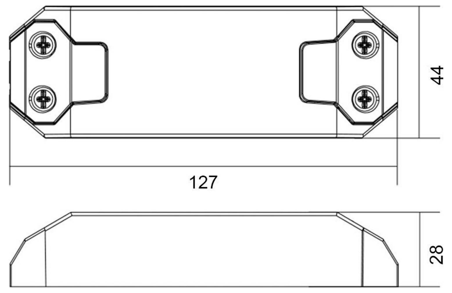 Deko Light Basic DIM CC LED transzformátor Állandó áramú 20 W 350 mA 28 - 57 V Dimmelhető, Túlterhelés elleni védelem 1 -1