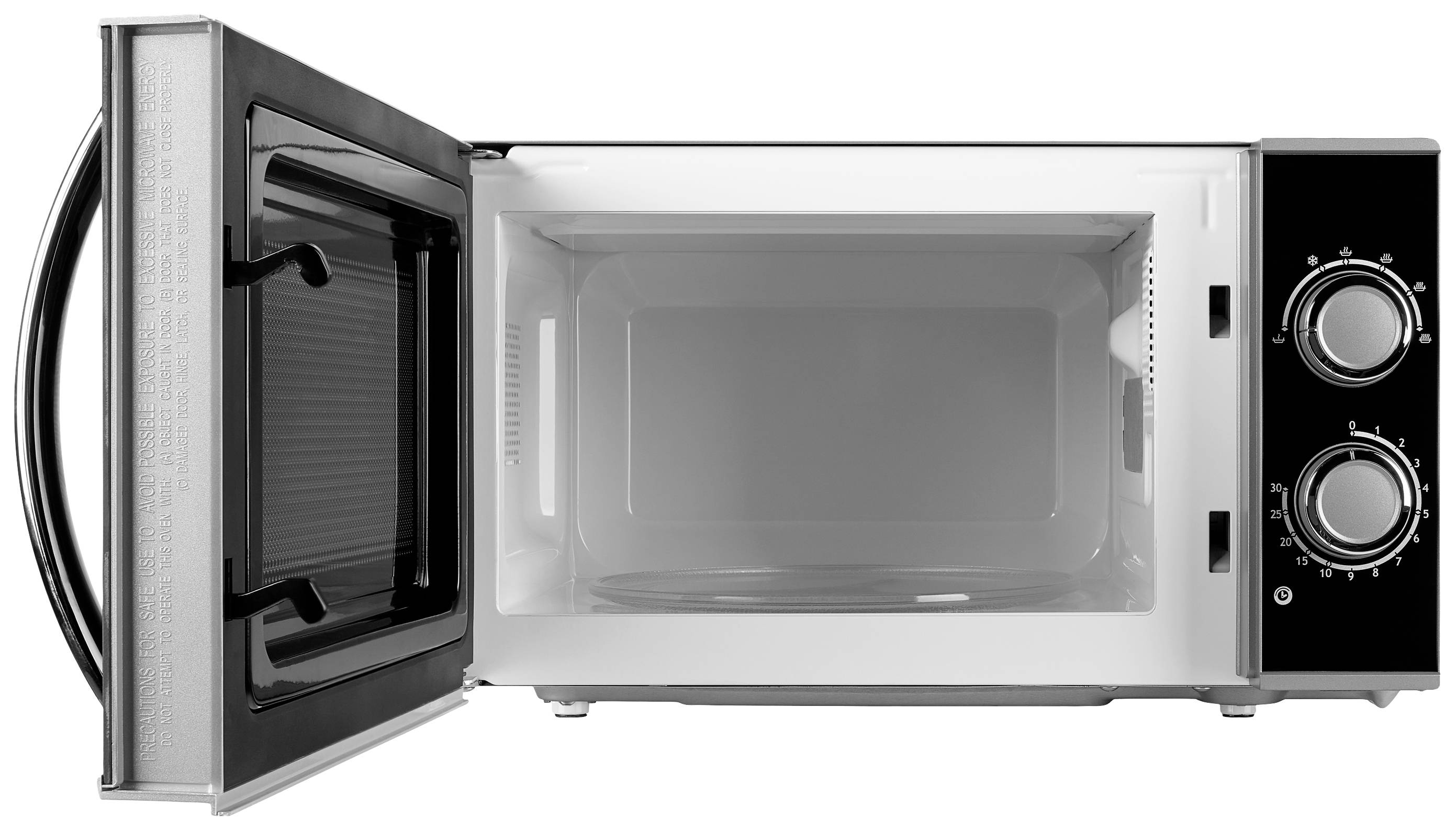 Medion MD 15644 Mikrohullámú sütő Nemesacél, Fekete 700 W-1