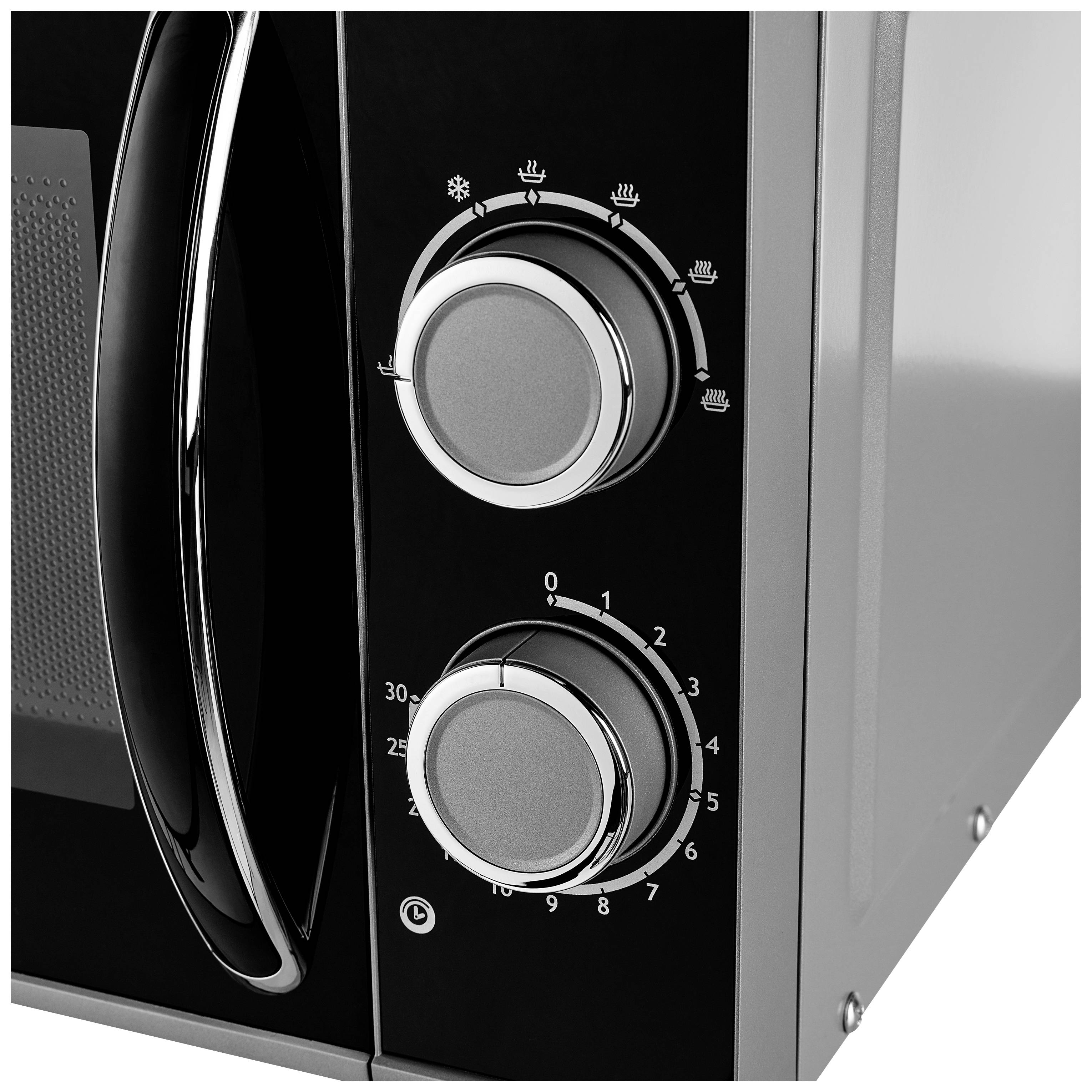 Medion MD 15644 Mikrohullámú sütő Nemesacél, Fekete 700 W-4