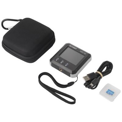 Akkumulátor diagnosztikai eszköz kijelzővel, USB-kábellel, tárolótáskával és microSD kártyával. Ideális a gépjármű akkumulátorának ellenőrzéséhez.