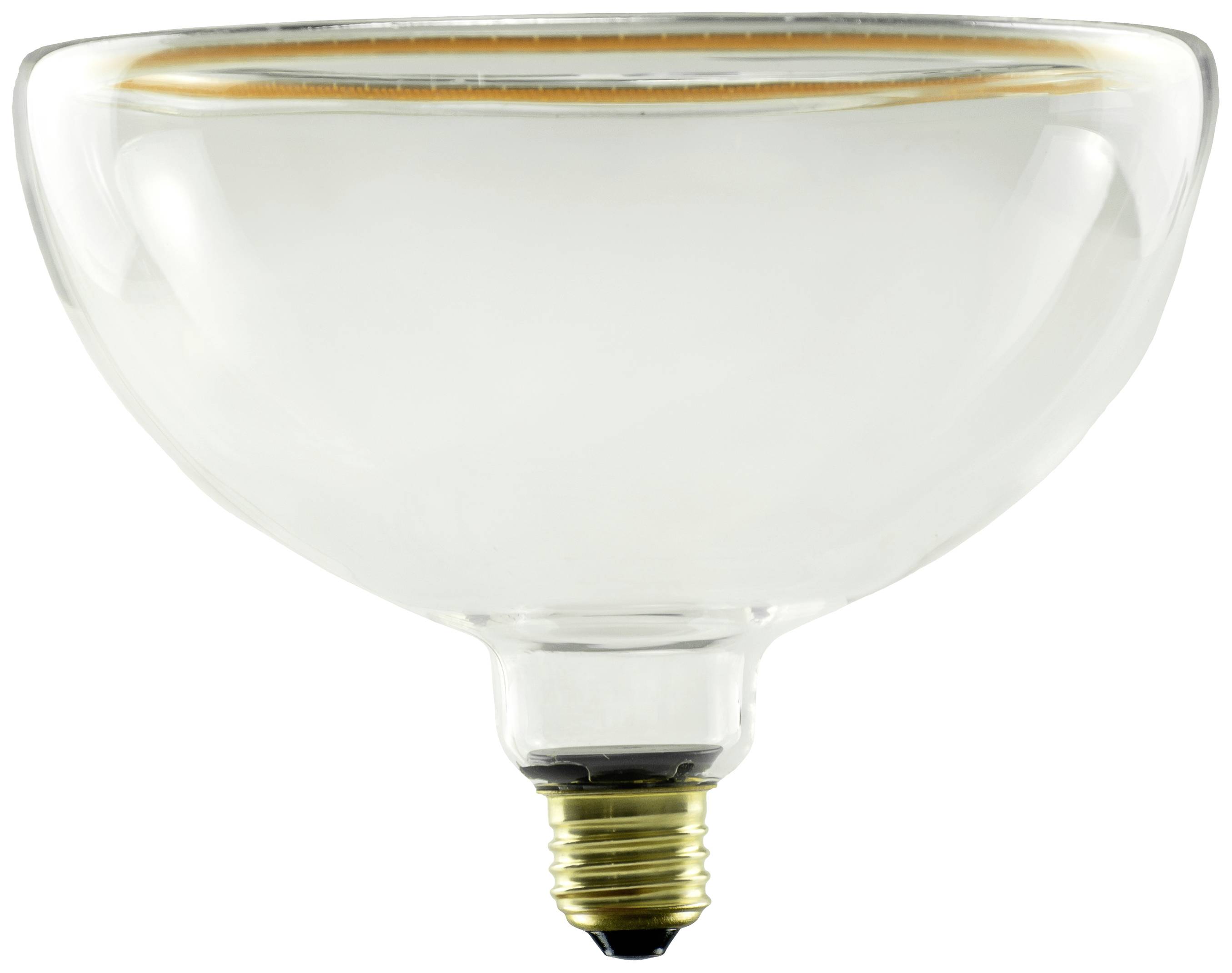 Segula 55012 LED EEK G (A - G) E27 Rúd forma 6.2 W = 39 W Borostyán (Ø x Ma) 200 mm x 150 mm Dimmelhető 1 db