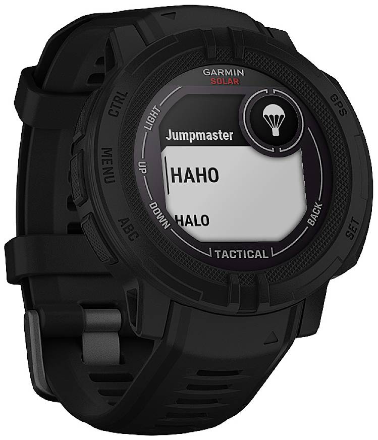 Garmin INSTINCT® 2 SOLAR TACTICAL EDITION Okosóra Fekete