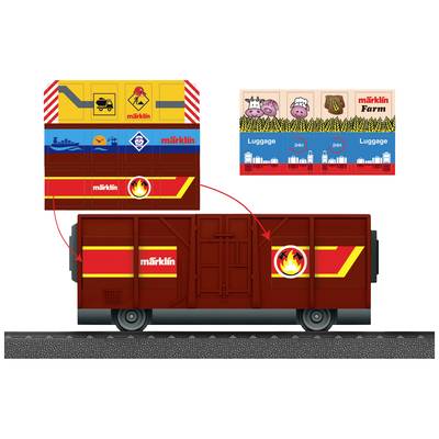 Märklin World 44143 H0 én világom - Libegő matricával