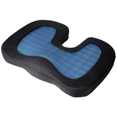 Ortopédiai ülőpárna U-alakú dizájnnal és szellőzőréteggel. Alkalmas nyomáscsökkentésre és ergonomikus ülésre.