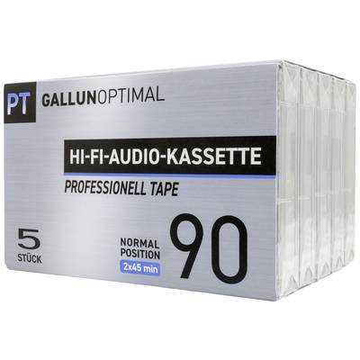 GALLUNOPTIMAL Audió kazetta 90 perc 5 részes készlet